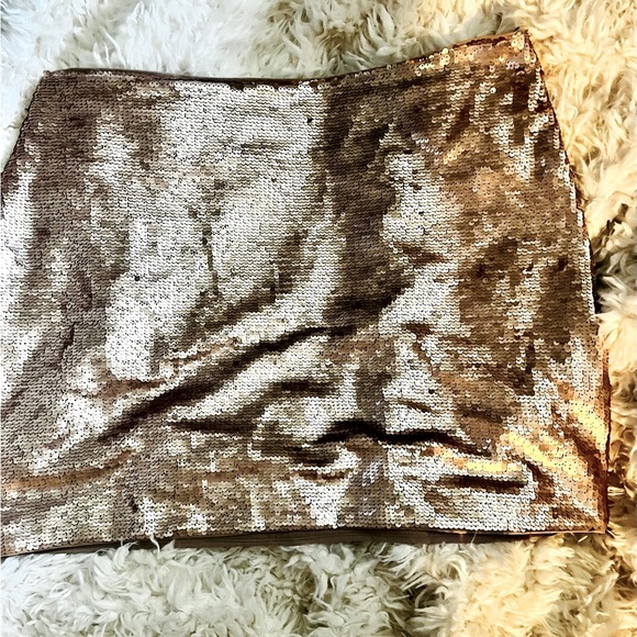 Banana Republic metallic skirt​ NWT Size 14 - Picture 1 of 5